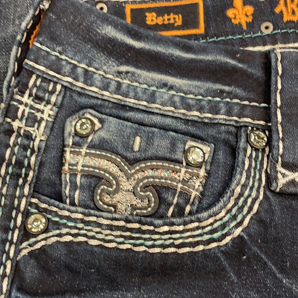 ROCK REVIVAL BETTY EASY BOOT JEANS - Picture 8 of 13